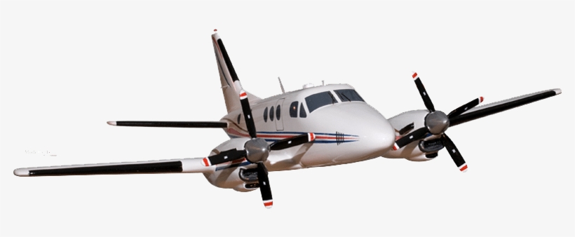 Modern Plane Transparent Png - Beechcraft King Air, transparent png