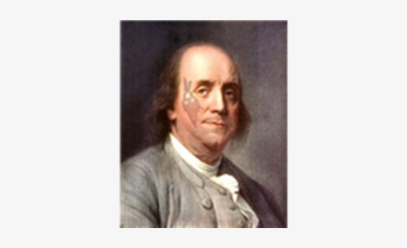 Ben Franklin Gucci Mane Ice Cream Face Tattoo - Benjamin Franklin, transparent png