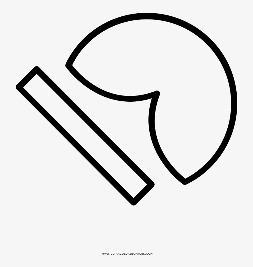 Fortune Cookie Coloring Page - Line Art, transparent png