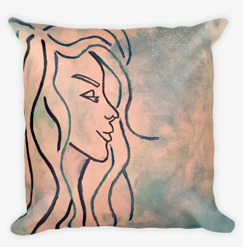 Image Of Her Pillow - Printing, transparent png