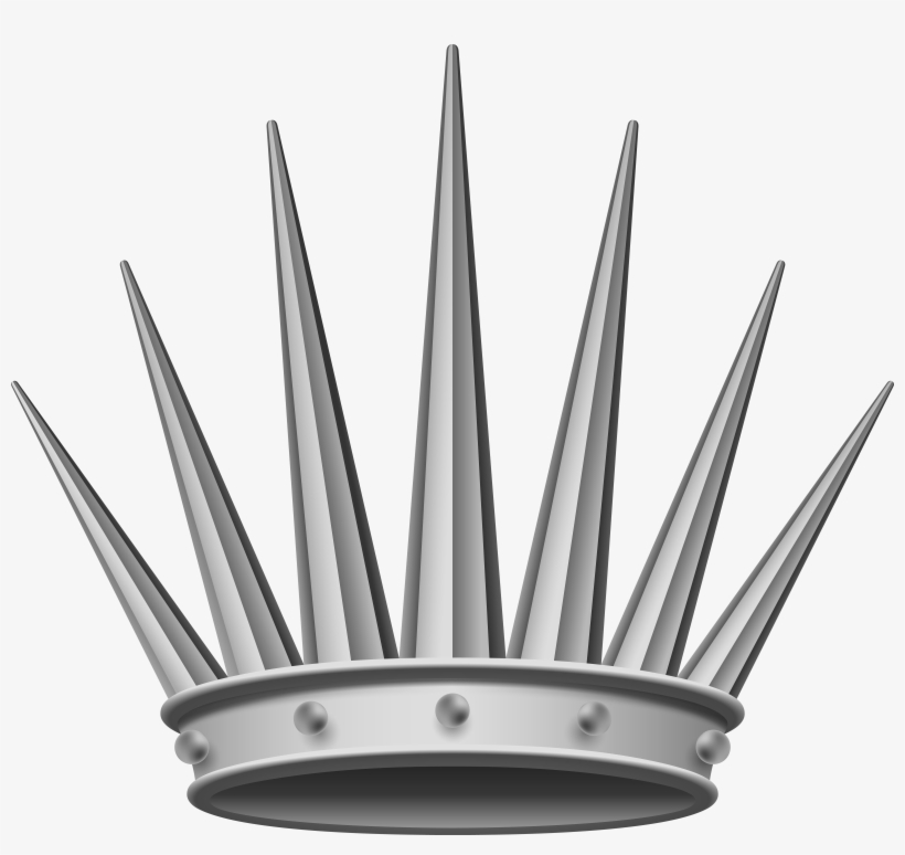 Silver Crown Transparent Png Clip Art Image, transparent png