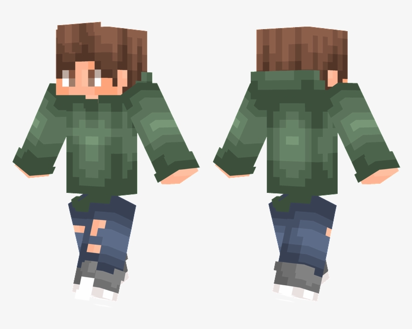 Ripped Jeans - Minecraft Satan Skin, transparent png