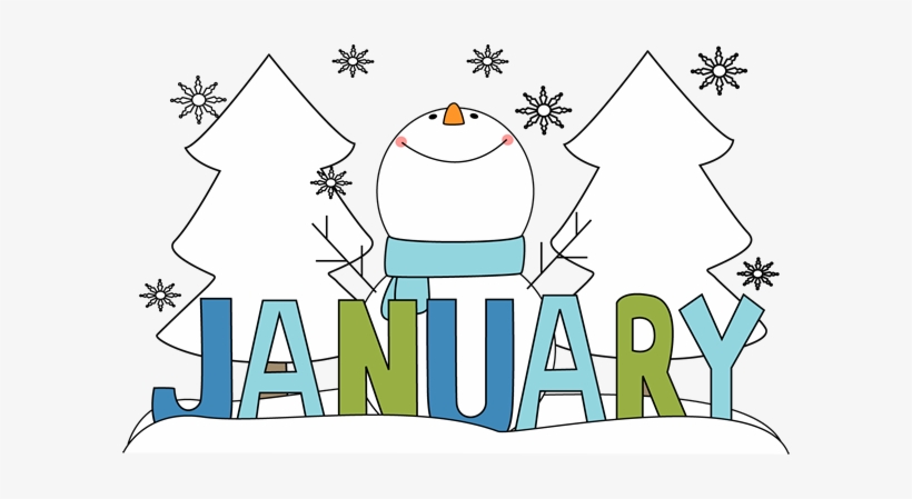 January Clipart Free Clip Art Image Image - Illustration, transparent png