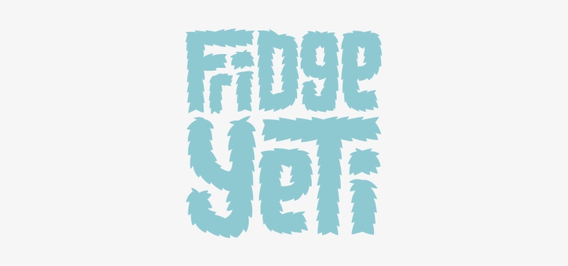 Fridge Yeti Vinyl Fridge Wraps And Decals Logo Alt - Refrigerator, transparent png