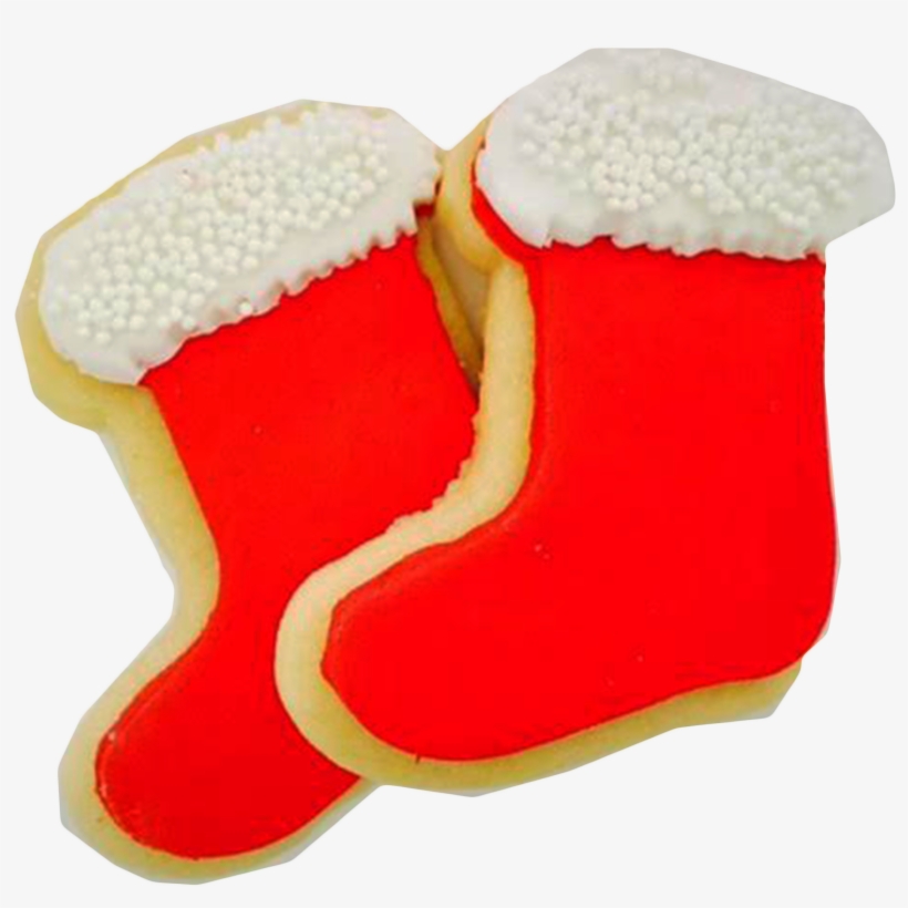 Christmas Stocking Cookies, transparent png