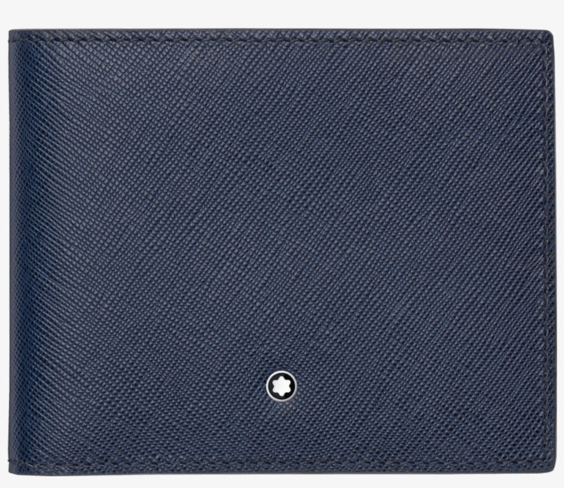 Mont Blanc Wallet Blue, transparent png