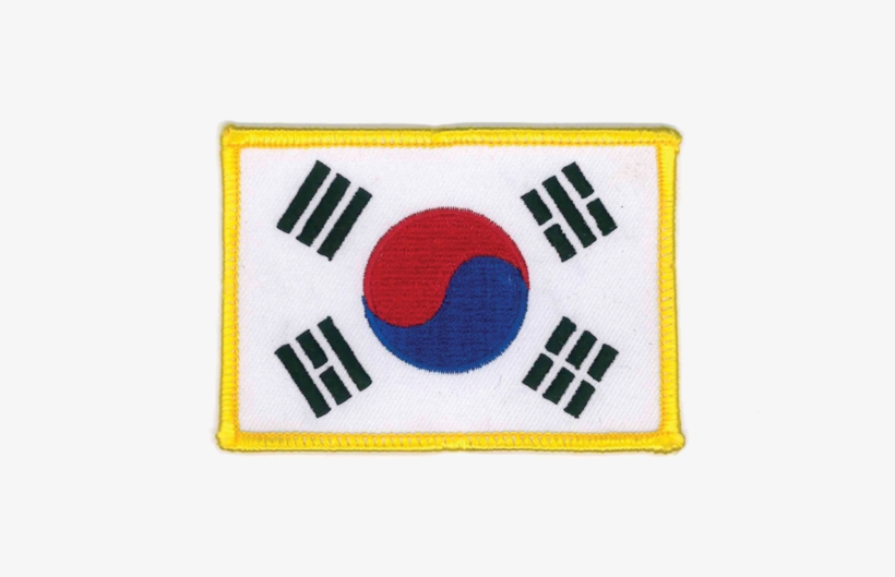 1133 Korean Flag Patch - South Korea Flag, transparent png