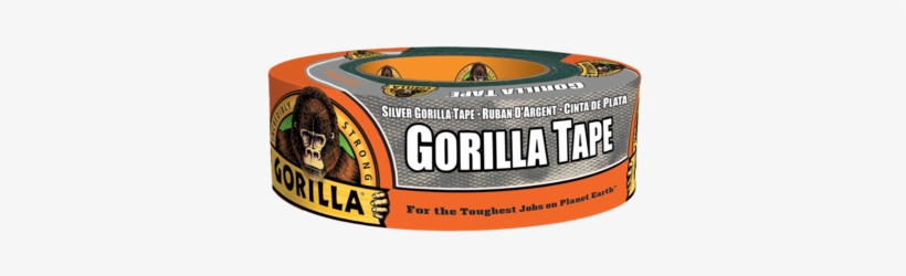 Silver Gorilla Tape - Gorilla Duct Tape, 1.88 In. X 35 Yd., Silver, transparent png