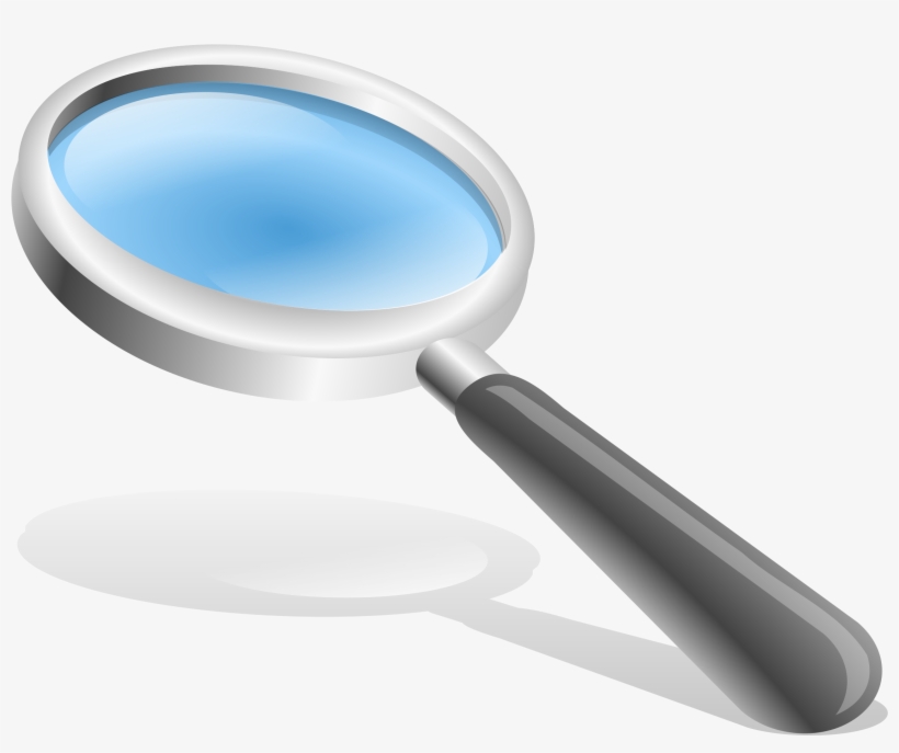 Big Image - Magnifying Glass Clipart, transparent png