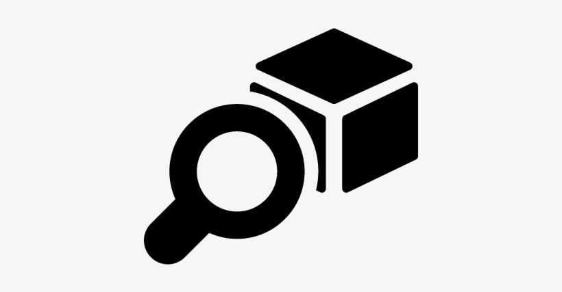 Magnifying Glass Icon Silhouette Vector - Webpack 3, transparent png