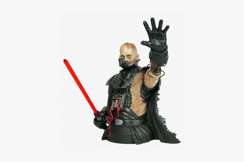 Wielding A Brilliant Red Lightsaber - Gentle Giant Star Wars Force Unleashed Darth Vader, transparent png