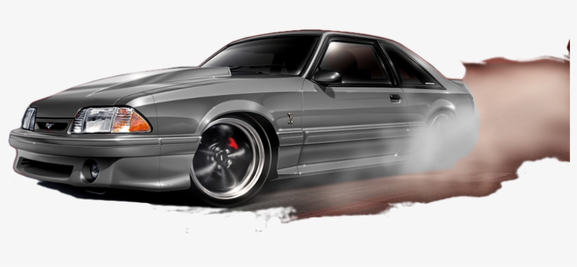 Ford Mustang Fox Body - Fox Body Mustang Art, transparent png