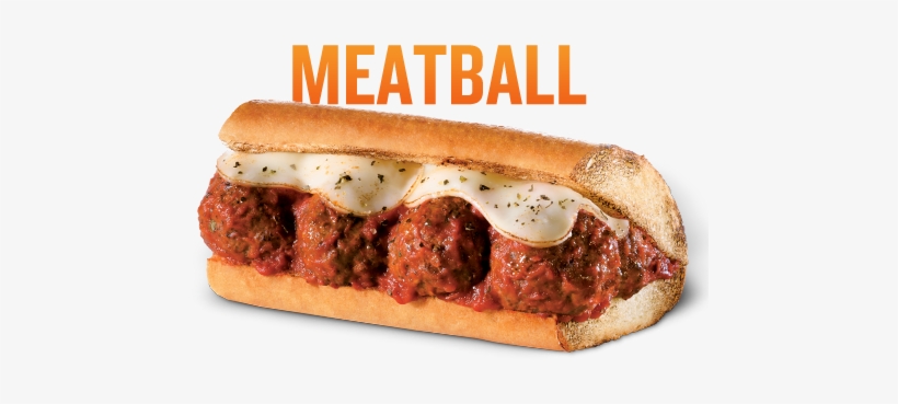 24 Frozen Meatballs 1 Jar Marinara Sauce 6 Deli Hoagie - Quiznos Meatball Sub, transparent png