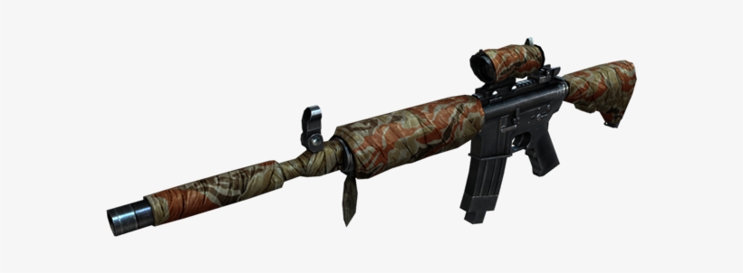 M4a1 Red Bandage Hd - Hd Gun Png, transparent png
