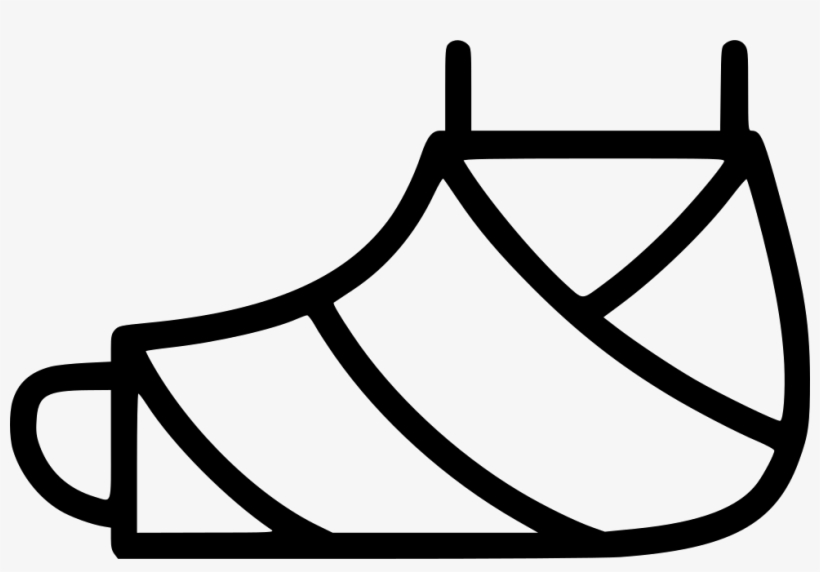 Broken Leg Cast Injury Bandage Treatment Comments - Bandage Png Icon, transparent png