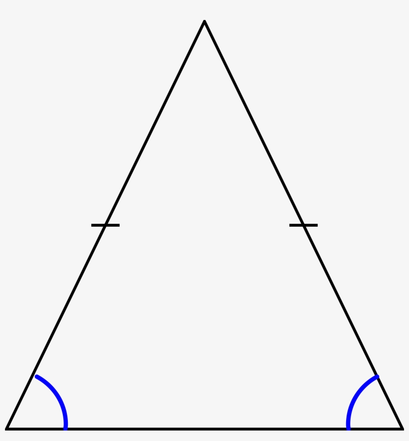 Le Triangle Isocèle À Deux Angles