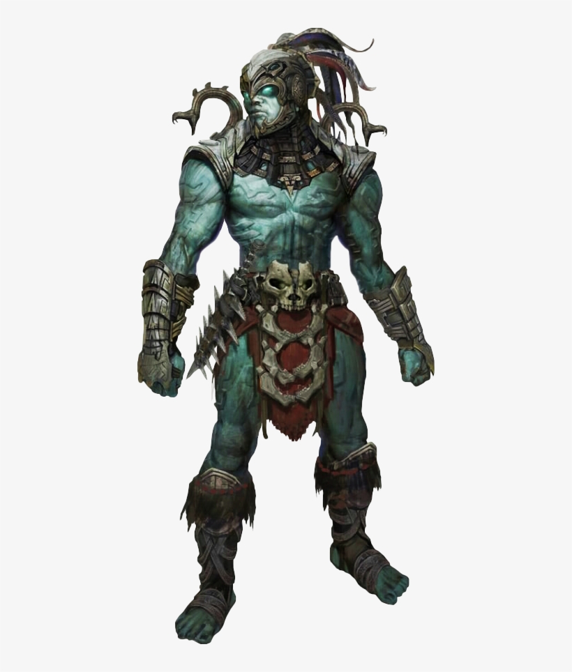 Orc Warrior - Mortal Kombat Kotal Kahn Png, transparent png