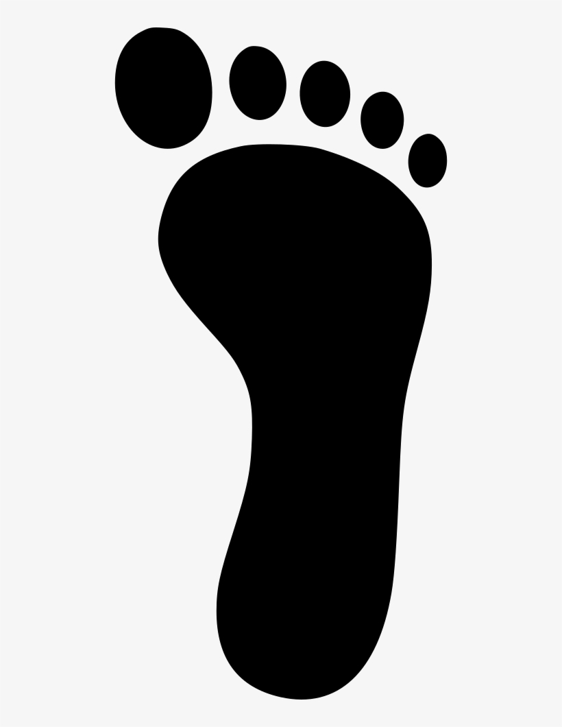 Footprint - - כף רגל ימין ציור, transparent png