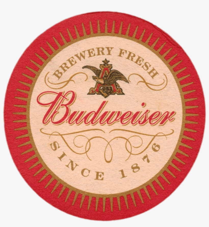 Budweiser Beer Coaster - Budweiser: The Great American Lager 2011 Calendar, transparent png