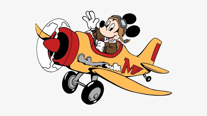 Mickey Mouse Clip Art 9 - Mickey Mouse Flying Clipart, transparent png