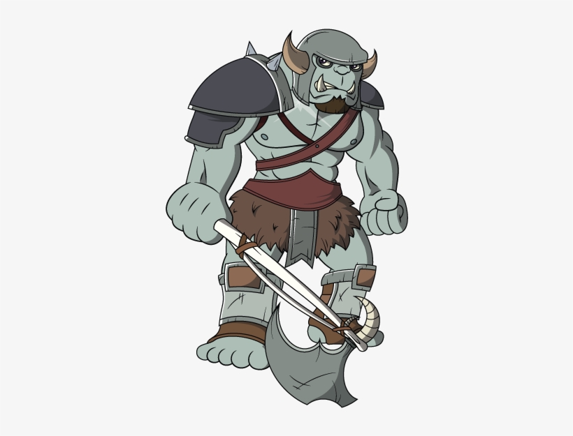 Orc - Cartoon, transparent png