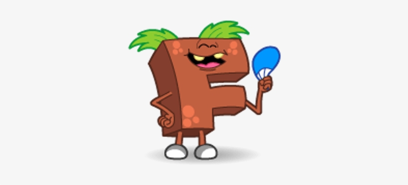 Abc Monster F - Fuck, transparent png