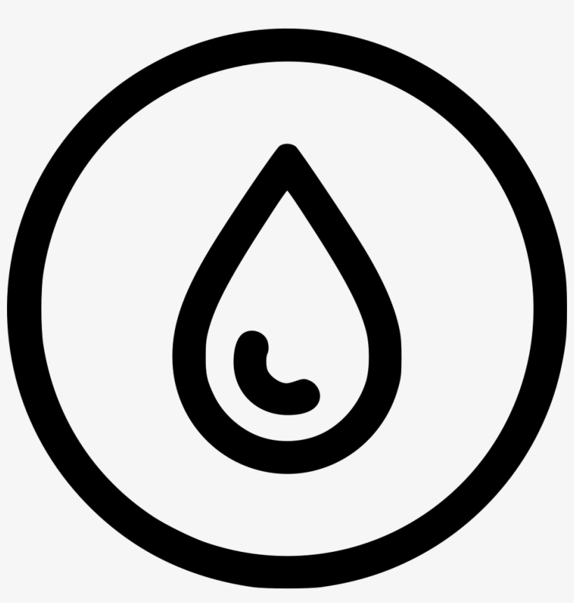 Drop Oil Fuel Water Comments - Number Two In A Circle, transparent png