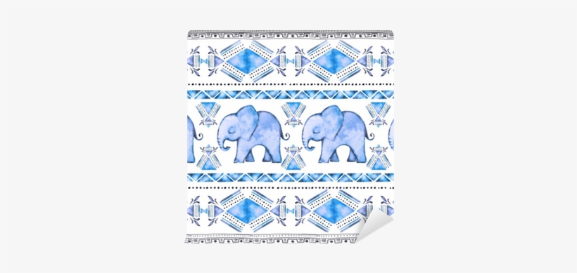 Seamless Pattern, Rim, Border, Watercolor Illustration - Watercolor Painting, transparent png