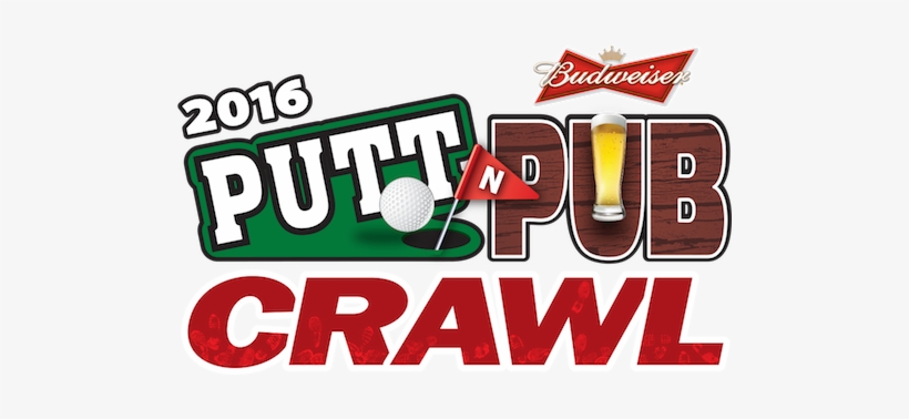 Putt N Pub Crawl - Budweiser Scarf, transparent png