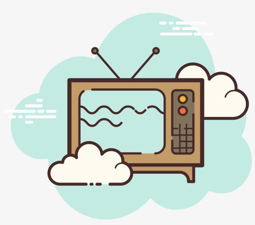 Retro Tv Icon - Icon, transparent png