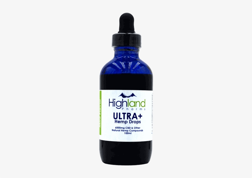 Highland Pharms Ultra Cbd Hemp Oil Drops - Cannabidiol, transparent png