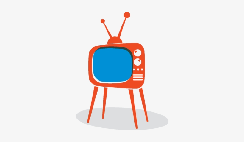 Jpg Free Library Retro Clipart Tv Set - Retro Tv Clip Art, transparent png