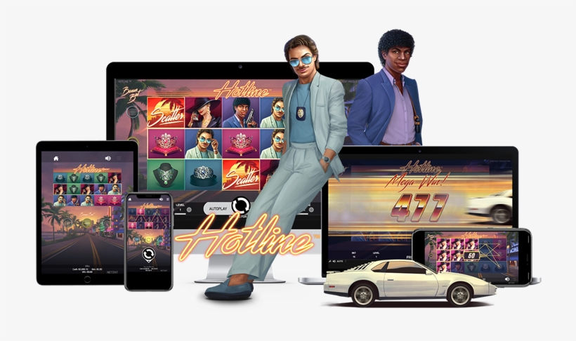 Inspired By The Surging Popularity Of Retro Themed - Hotline ™ Slot Png, transparent png