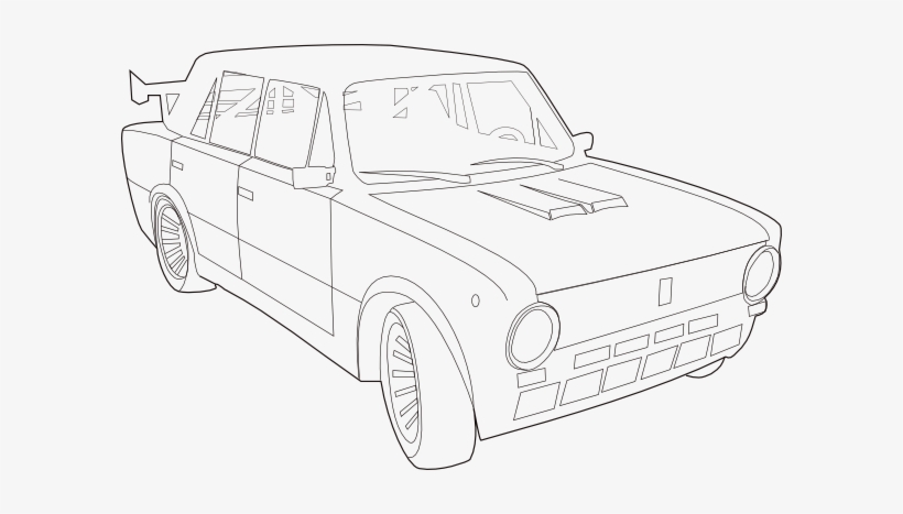 Lada Coloring Pages, transparent png