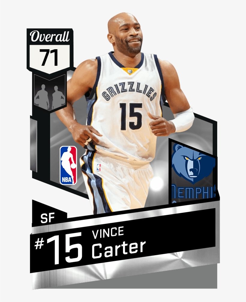 Vince Carter - Seth Curry Nba 2k17, transparent png