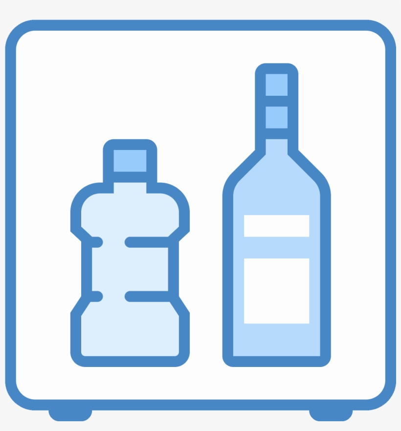 Mini Bar Icon - Glass Bottle, transparent png