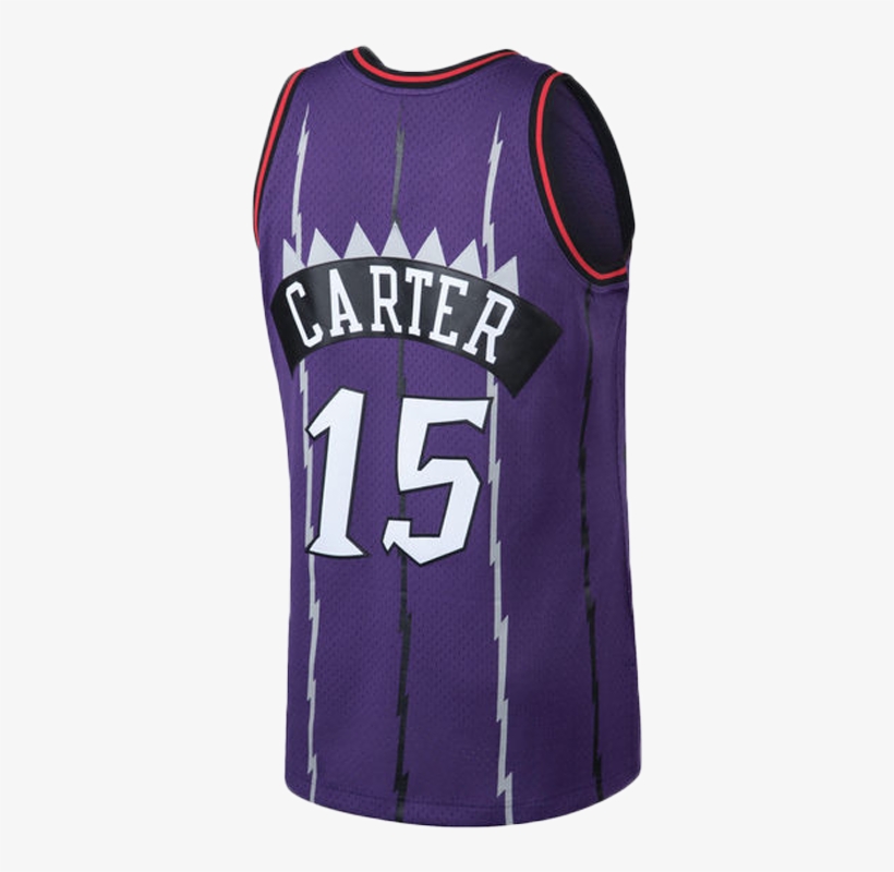 Toronto Raptors Vince Carter Purple Swingman Jersey - Toronto Raptors Vince Carter Hardwood Classics Road, transparent png