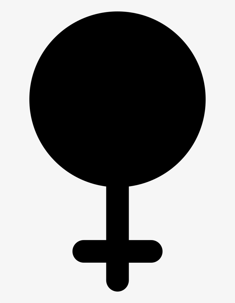Female Sign - - Cross, transparent png