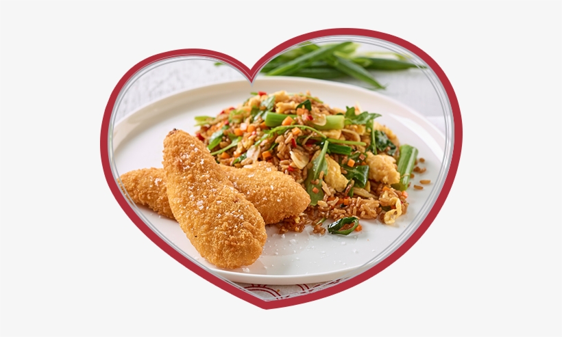 10 Minutes - Fried Rice With Chicken Png, transparent png