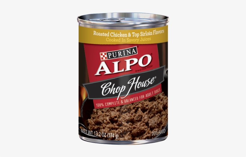 Alpo Chop House Roasted Chicken & Top Sirloin Flavors - Alpo Dog Food, transparent png