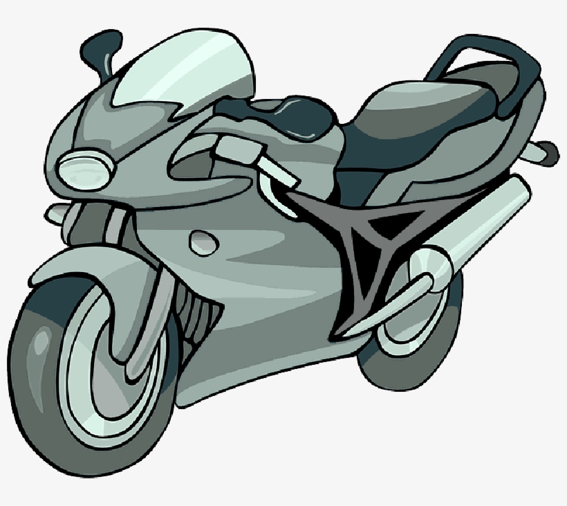 Mb Image/png - Blue Motorcycle Clip Art, transparent png