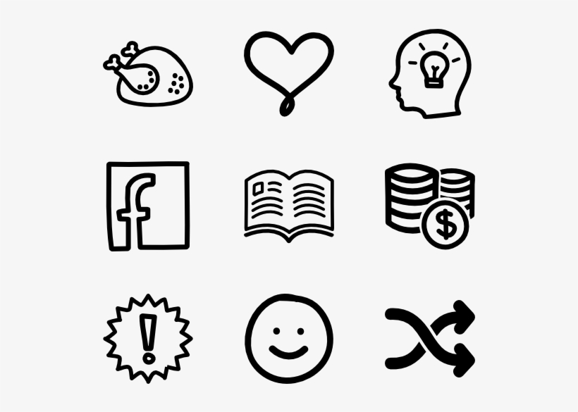 Hand Drawn - Fitness Equipment Icon, transparent png