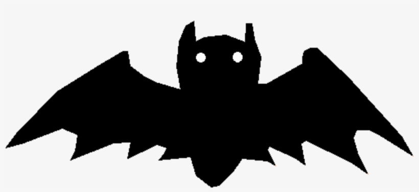 Bat Silhouette Cartoon Black Flight - Bat Cartoon, Black, Cute Large Tote Bag, Natural, Large, transparent png