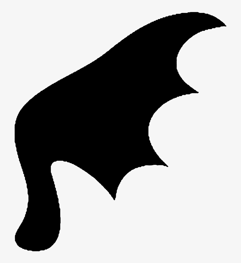 Bat Wing Emblem Bo - Silhouette Of Bat Wings, transparent png