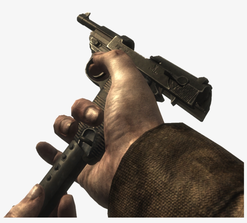 Walther P38 Call Of Duty, transparent png