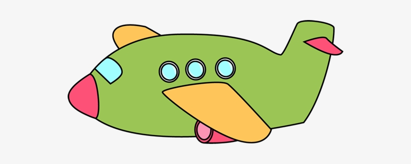 Green Airplane - Green Airplane Clipart, transparent png