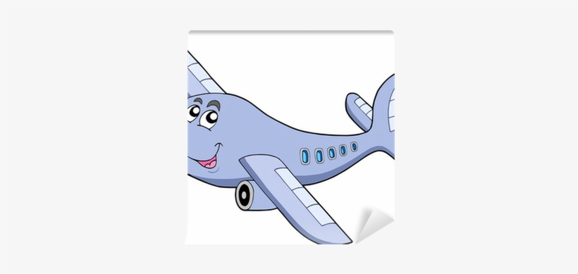 Cartoon Airplane, transparent png