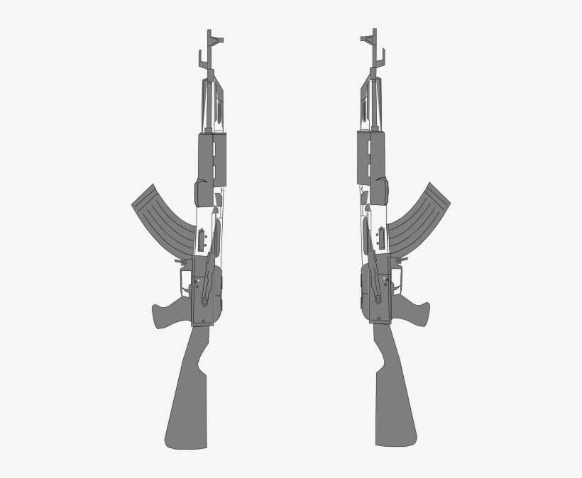Rifle Clipart Cross Crossed Guns Transparent 450x594 PNG Download