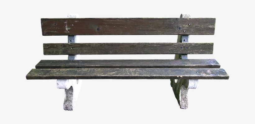 Bank, Wooden Bench, Seat, Rest, Old - Background Kursi Di Hutan Yang Indah, transparent png