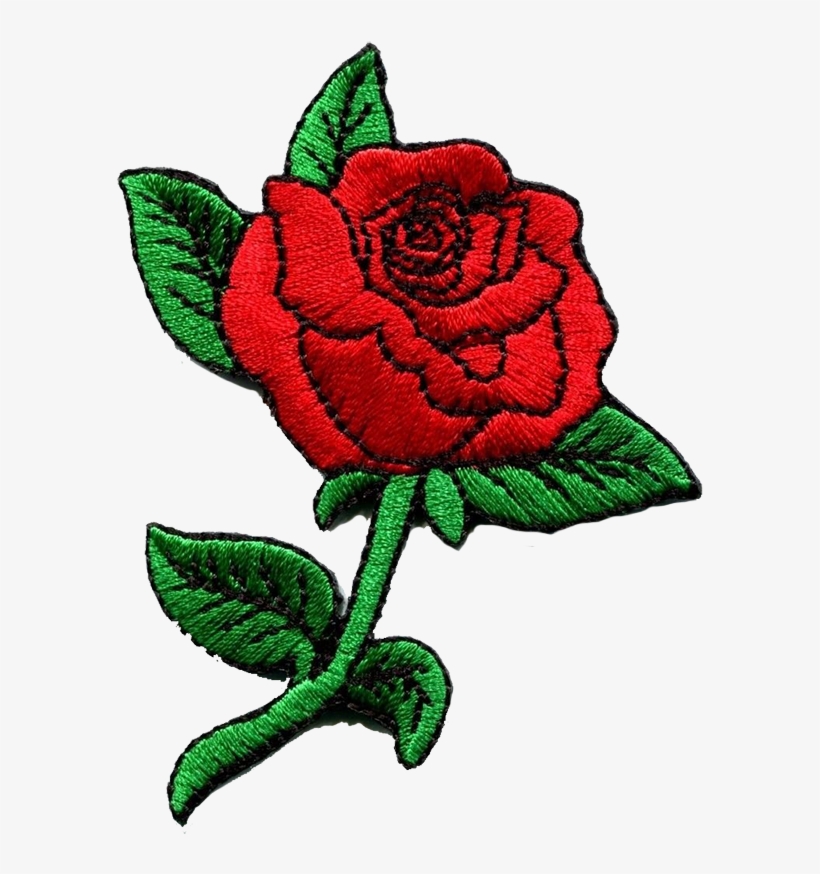 Png Image Information - Rose Patch Design, transparent png